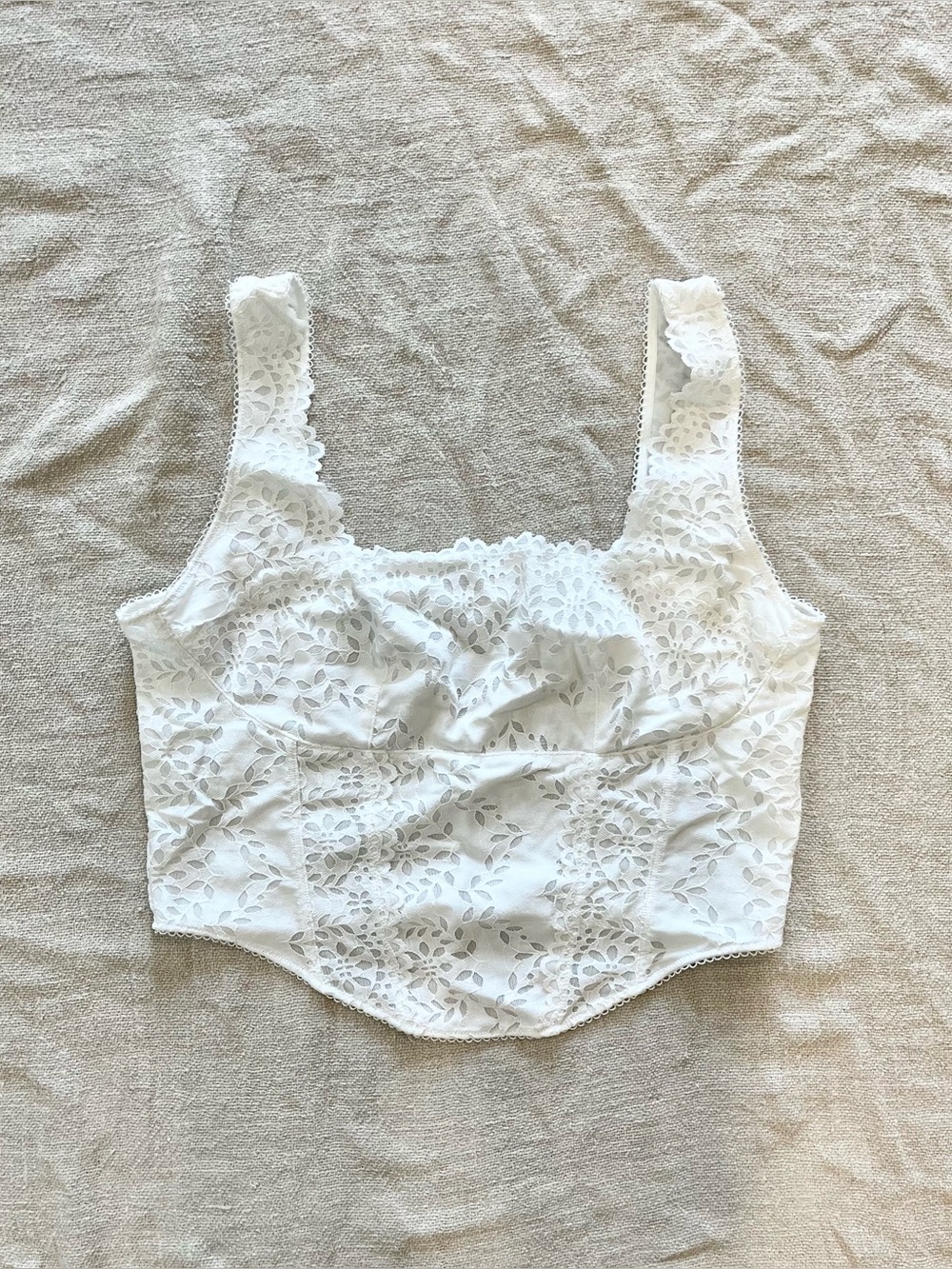 Victoria’s Secret Lace Bustier Top